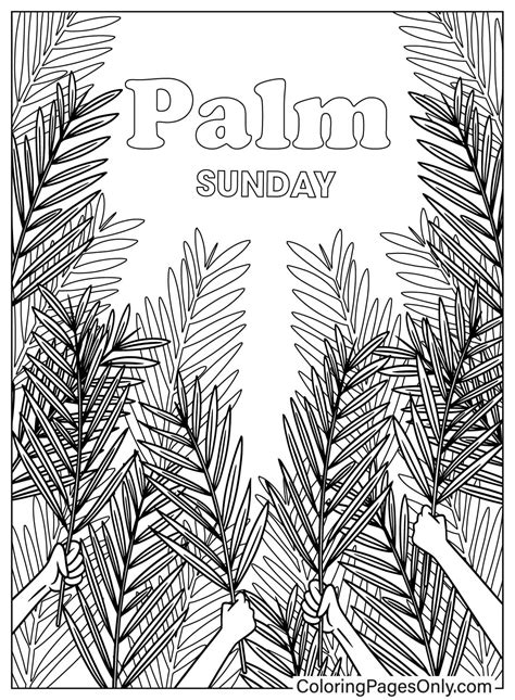 Free Printable Palm Sunday Images