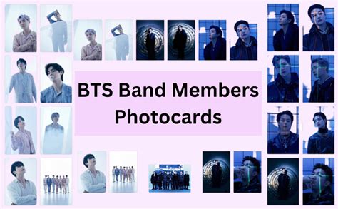 PRINTNET Pack of 23 BTS Band Members Photocards collection, BTS Proof ...