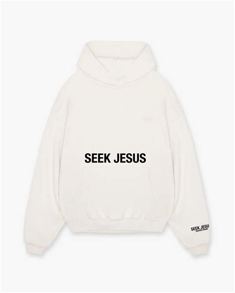 SEEK JESUS - HOODIE | Quality hoodies, Hoodies, Christian clothing