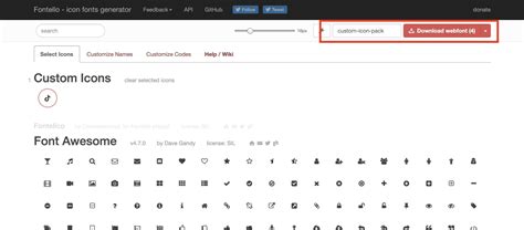 Image result for Adding Custom Icons Elementor