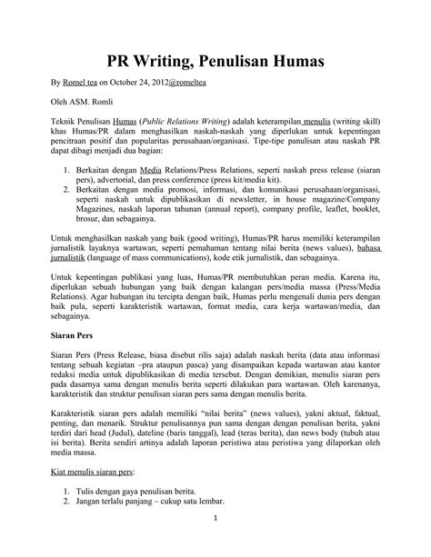 Image result for PR Writing