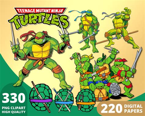Clipart Teenage Mutant Ninja Turtles