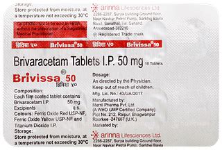 Brivissa 50 MG | Order Brivissa 50 MG Tablet Online at Truemeds