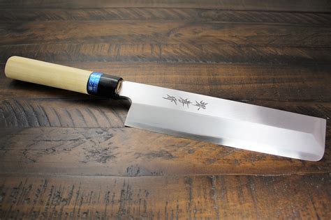 Japanese Usuba / Nakiri Vegetable Knife INOX Molybdenum stainless Steel ...