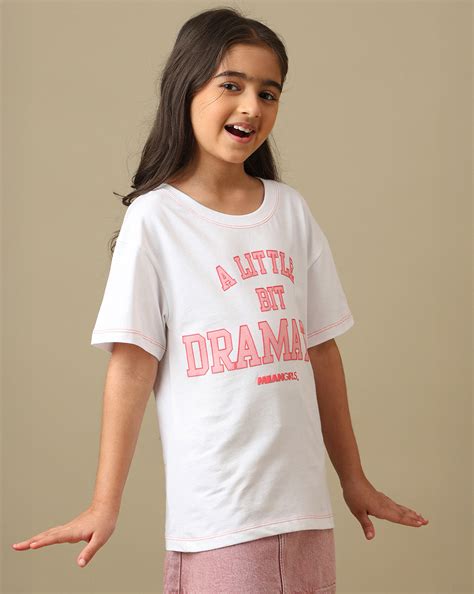 Mean Girls Printed Relaxed Fit Tshirt For Girls – Kidsville