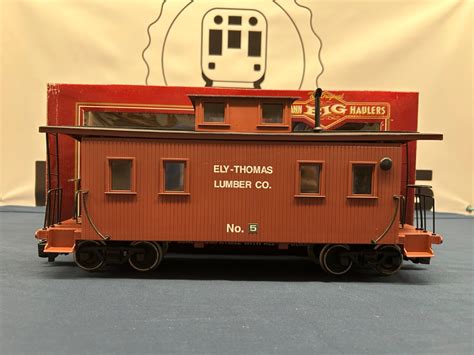 Bachmann G Scale Ely-Thomas Lumber Co. 8-Wheel Center Cupola Wood ...