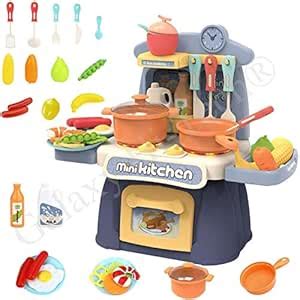 Buy Techno Hight® Kitchen Playset with Realistic Sound and Light, Mini ...