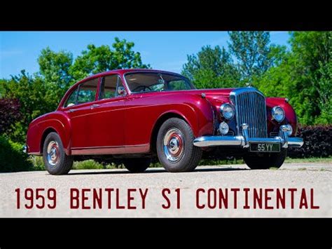 1959 Bentley S1 Continental Goes for a Drive - YouTube