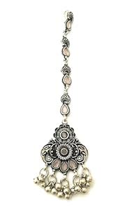 Buy Sasitrends Traditional Oxidized German Silver Plated with ...