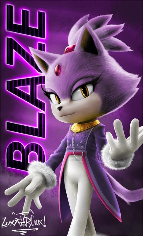Movie Blaze The Cat (@LuxiferCrux) : r/SonicTheHedgehog