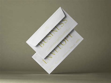 Business Letter Envelope Mockup (PSD)