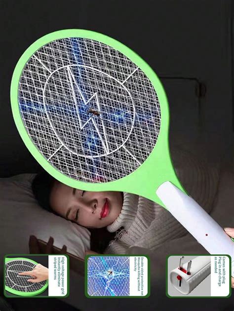 3500V Rechargeable Dual-Mode Mosquito Killer With Purple Mosquito ...