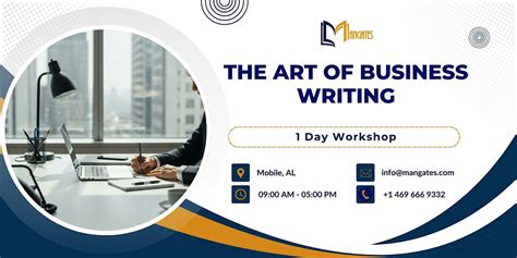 The Art of Business Writing: 1 Day Workshop in Mobile, AL, Regus Mobile ...