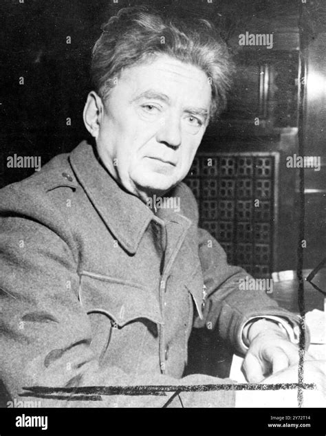 Dr Ivan Ribar, First President of the Yugoslav Constituent Assembly. 7 January 1946 Stock Photo ...
