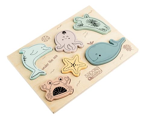 Buy Sea Explorer Wooden Puzzle Board Online - SkilloToys.com