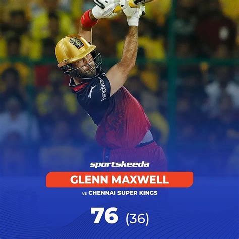 Glenn Maxwell's 3 best knocks in a losing cause in the IPL