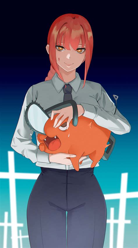 [100+] Chainsaw Man Pochita Wallpapers | Wallpapers.com