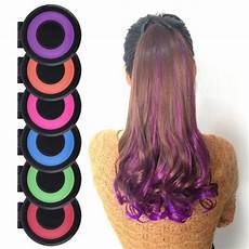 Color Of Hair Dyes by Professional 6 Colors Temporary Hair Dye Powder Cake Color Of Hair Dyes