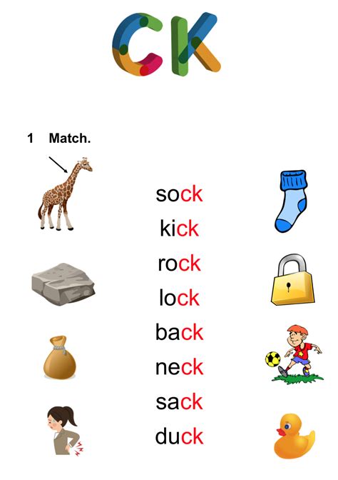 Ck Sound Wrksheets Images, Photos | Mungfali | Phonics cvc words ...