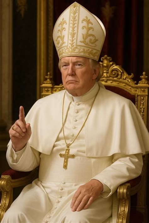 Donald Trump Says Catholics 'Loved' AI Viral Image of Him as the Pope ...