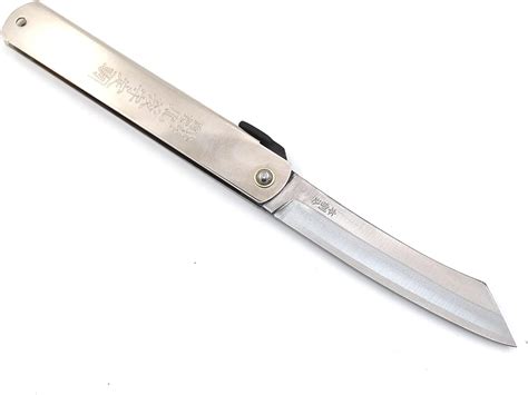 HIGO NO KAMI Couteau de Poche Pliant Artisanal Japonais Warikomi Acier ...