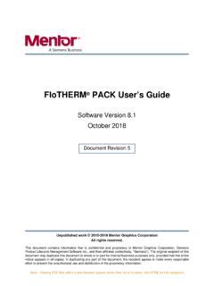 Image result for FloTHERM Tutorial PDF