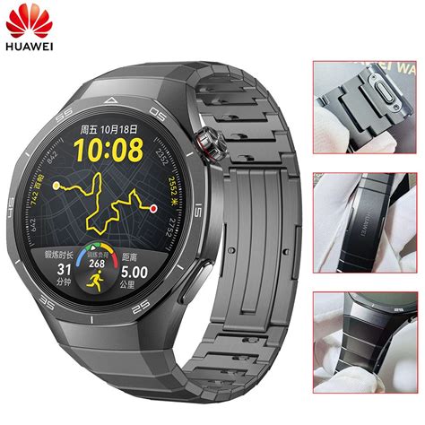Титановый ремешок HUAWEI WATCH GT 5 Pro (46 мм), серый купить на OZON ...