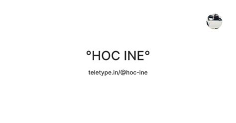 °HOC INE° — Teletype