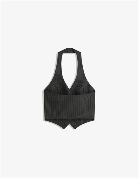 Bengaline waistcoat - Women | Bershka