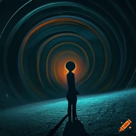 Conceptual image representing highway hypnosis on Craiyon