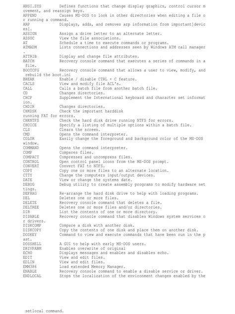 Image result for Advanced DOS Commands