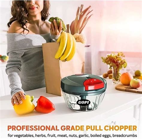 gopi gopi By GopiStore RG7 Handy Mini chopper Vegetable & Fruit Chopper ...