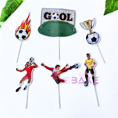 Football Theme Paper Topper Set – EBAKE
