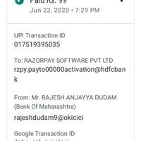 [Resolved] Razorpay — please refund my activation charge