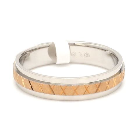 Jewelove™ Rings Platinum & Rose Gold Unisex Ring JL PT 1156