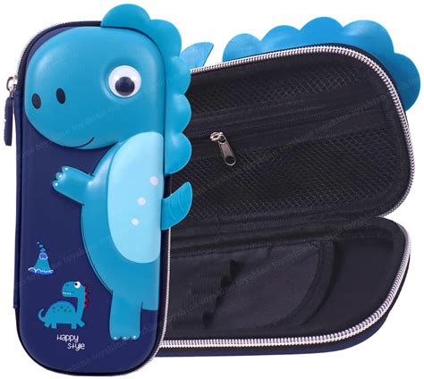 Toyshine Ethylene Vinyl Acetate (Eva) Jazy Dinosaur Hardtop Pencil Case ...