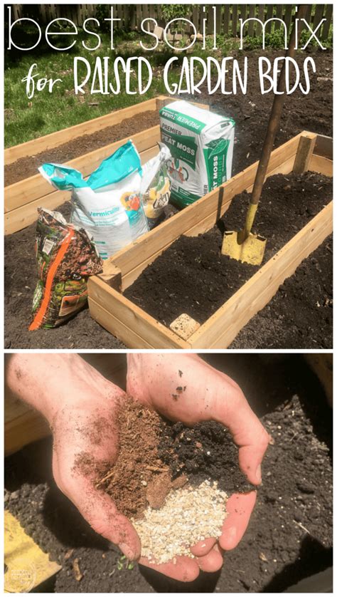 diy raised bed soil