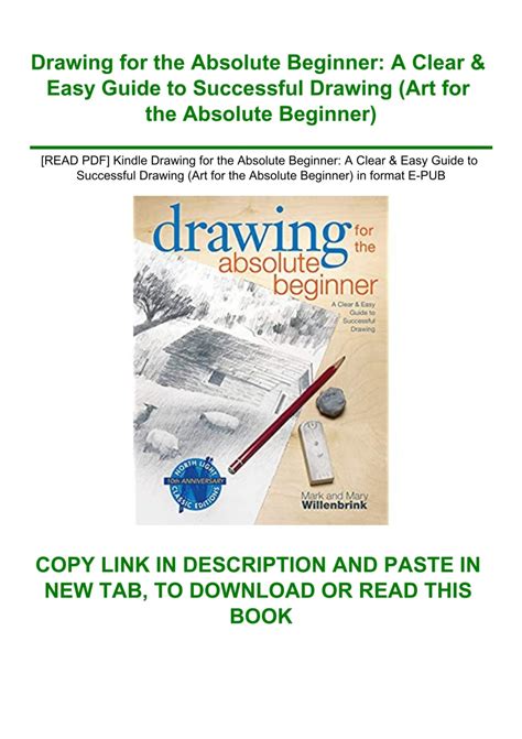 [READ PDF] Kindle Drawing for the Absolute Beginner A Clear &amp; Easy Guide to Successful ...