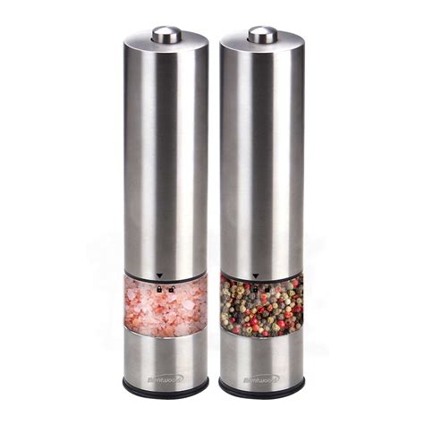 Electric Salt & Pepper Grinder Set - Brentwood Appliances