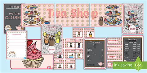 Tea Shop Role Play Pack
