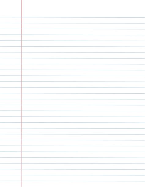 Double-Sided Lined Paper Printable | Lined Paper Printable