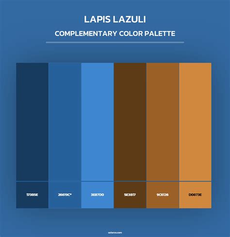Lapis Lazuli color palettes - colorxs.com