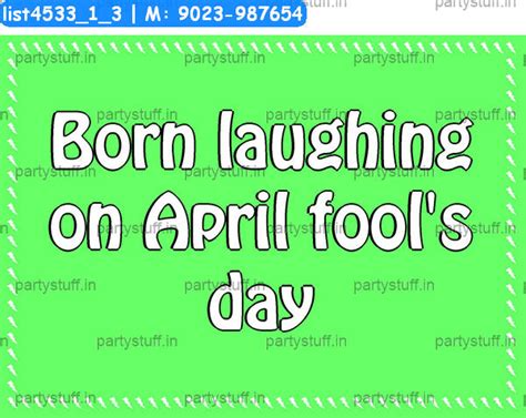 April fools Slogans Cards in April Fool theme