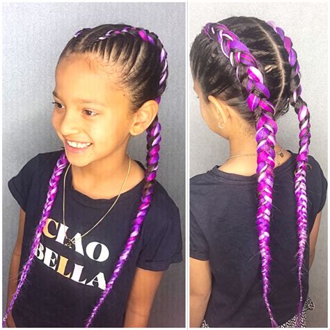 Dutch Braids With Extensions