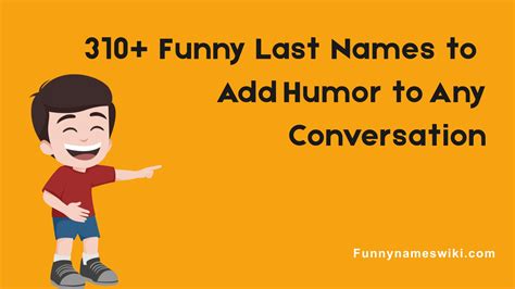 310+ Funny Last Names to Add Humor to Any Conversation – Funny Names Wiki