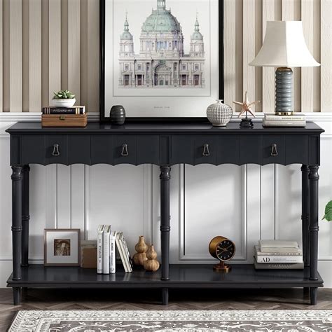 51 Black Console Tables to Style Any Space