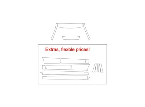 Purchase the patterns for body and interior protection of Mercedes