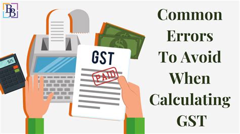 Common Errors to Avoid When Calculating GST | BBNC
