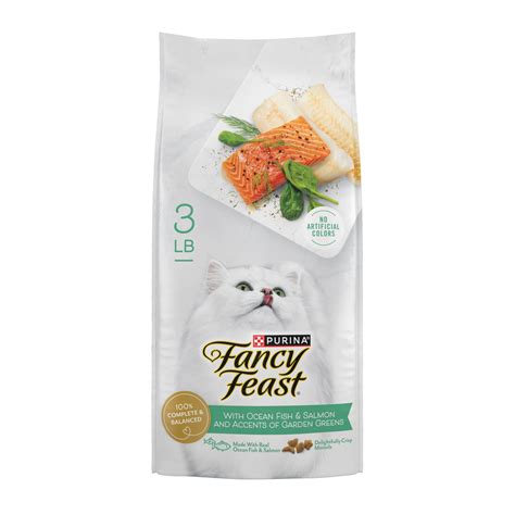 Purina Fancy Feast Dry Cat Food with Ocean Fish and Salmon, 3 lbs. | Petco