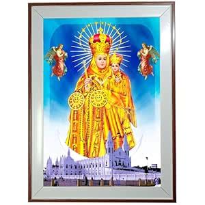 Velankanni Matha Photo Frame | Framed Velankanni Matha Wall Art ...
